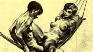 经典时代的复古色情绘画