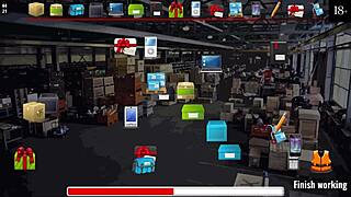 Kompletní gameplay MY CUTE ROOMMATE díl 3 s divokým sexem