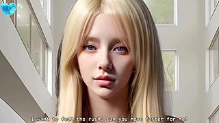 Йо, глянь этот безцензурный гипер-реалистичный хентай joi с 21-летней блондинкой, скачущей на члене pov!