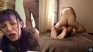 Alt Υποτακτική Πουτάνα Παίρνει Σκληρό Αναλ και Κλαίει σε Pile Drive