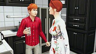 Интенсивный анал с милой аниме-красоткой