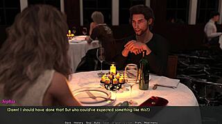 Esposa y madrastra en AWAM 11 - Cena con Bennett se pone traviesa en juego 3D