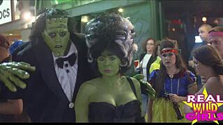 Vill du se sluten flashing på Fantasy Fest?