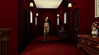 Оргия в Симс 4 с большими сиськами в 3D мультике