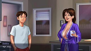 Летняя сага - мачеха Дебби шалит на кухне! 😈