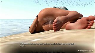 lora croft kneppet af enorme pik monstre på øen