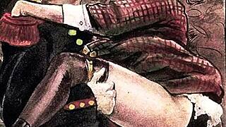 Vintage erotyczne rysunki ożywają w retro stylu anime hentai.