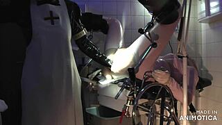 橡胶护士艾格尼丝，第3部分这个肛门治疗有多极端？