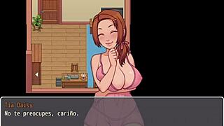 Hentai game My Countryside Life spelen, naaien in badkamer, gluren bij schoolzwembad! 🚿