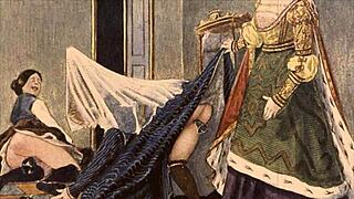 Эй, глянь на эти винтажные эротические рисунки, превращённые в парный аниме арт! Круто, да? 😜