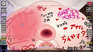 Hentai hra: Drzá dcera jede na zadku v anime