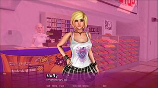 Yo, Touhy léta 0.3 Hentai Ep 20 je pecka. Kamarádka nevlastní mámy dává epickou masáž zadku