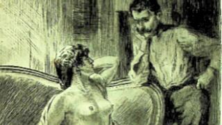 ビンテージエロ絵がクラシックな妄想を詳細に蘇らせる