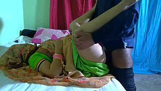 Naughty Babi Desi Seduces Brother-in-Law on Bed