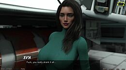 stranded in space 55 - time to deliver an intense blowjob with those curvy lips.