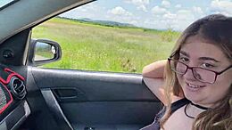 Teen Lost in the Road Asking for a Car Ride from Strangers
