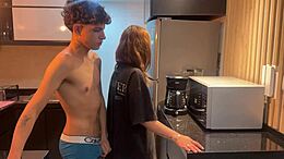 hey wanna see me fuck my horny latina madrastra hard in kitchen no one's home?