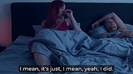 stepmom sneaks into stepson's bed after fight risky creampie fuck 🔥😏💦