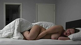 He slipped into bed early morning, then into my chubby body, making me orgasm twice.
