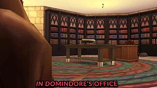 Hé, soumets-toi à moi au bureau de Gobbywarts pour du sexe brutal