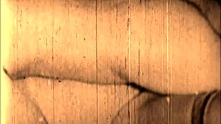 ヴィンテージエロアート レトロなマンコ、ヘアリービーバー、アンティークな雰囲気