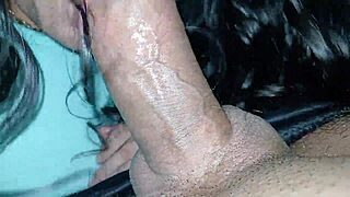 내 입 벌렸어, 그의 정액 한 방울도 참을 수 없었어, 너무 핫! 😍