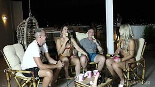 Demütigende Latina MILF Elo Cardone in Gruppen-BDSM mit Victor Mustang