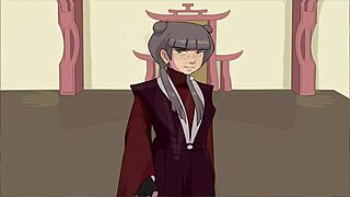 korra bliver liderlig i sengen med dampende anime sex - fire elementer træner bog 4 kærlighed del 50