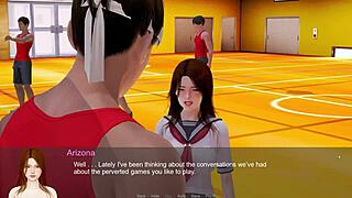 in arizona, she awakens with fingering and blowjob