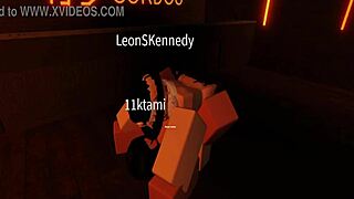 A steamy Roblox scene with a horny couple in a condo room
