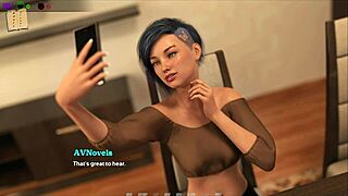 Sultry 3D model in sexy outfit in Savior 10 video