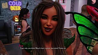 The chick route unfolds in Being a Dik 255.