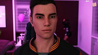 Being a dik 143 chick route, with big tits in sexy outfits in this 3D game.