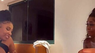 Beautiful adult film with a party with porn stars and a sensual 3 woman scene
