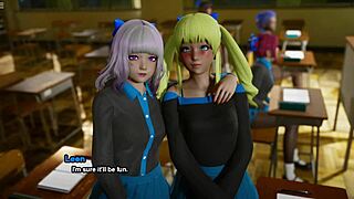 Artistic teacher in a porn game: Part 2