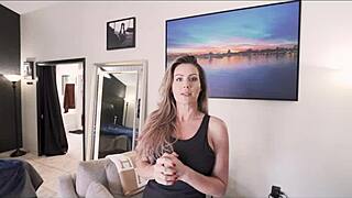 Sultry housewife explores taboo desires with her lover