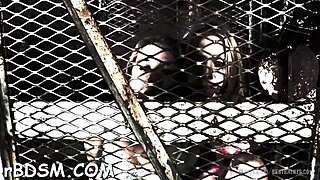 Artistic BDSM punishment for a beautiful woman
