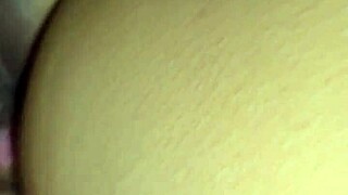 Beautiful wife undressing and showing her lips