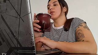 watch carla farting while working, is this your fetish fantasy?