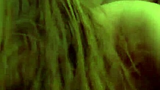 Homemade video of a sensual and artistic model having an orgasm so intense it brings on her period
