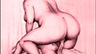 The old school way of making love through erotic drawings