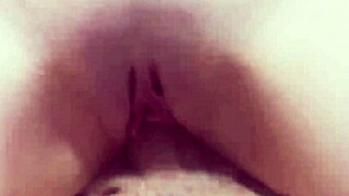 Amateur couple enjoy passionate sex with intense riding