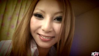 Asian slut Shiho Kano played with toys before getting fucked