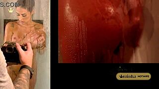 Tomando Aquel Banho Gostoso e Provocando o Fotógrafo