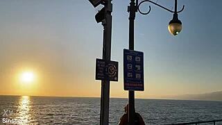 Artemisia Love and Romeo Mancini in Santa Monica - 2021
