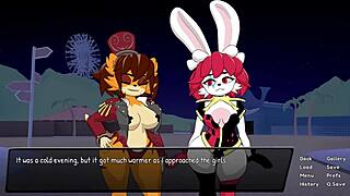 Comical Heat in Honeymoon Games with Big Tits Femdom Group