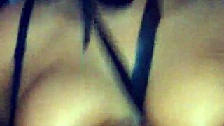 Her hidden fantasy unfolds with a black dildo in part 4