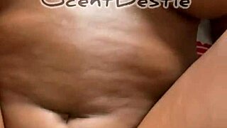ever caught your wife pleasing herself? i jumped in to lick her pussy hard