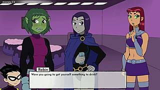 18Titans part 24 - bee fuck in the bathroom