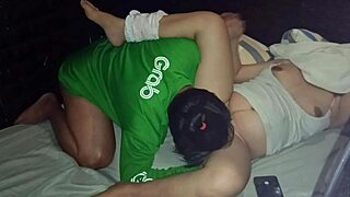 Hot Asian mom in hotel room, part 3